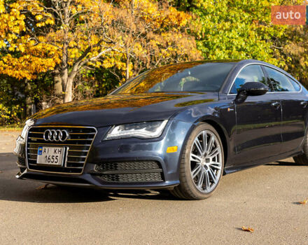 Синій Ауді A7 Sportback, об'ємом двигуна 3 л та пробігом 170 тис. км за 26000 $, фото 28 на Automoto.ua