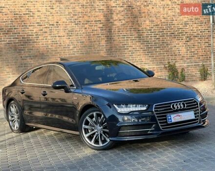 Синий Ауди A7 Sportback, объемом двигателя 3 л и пробегом 194 тыс. км за 16900 $, фото 11 на Automoto.ua
