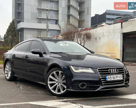 Синий Ауди A7 Sportback, объемом двигателя 2.97 л и пробегом 130 тыс. км за 20550 $, фото 3 на Automoto.ua