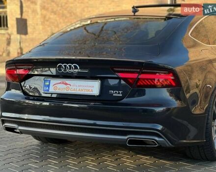 Синий Ауди A7 Sportback, объемом двигателя 3 л и пробегом 194 тыс. км за 16900 $, фото 24 на Automoto.ua