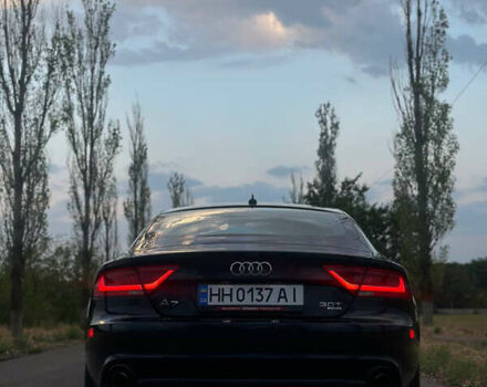 Синий Ауди A7 Sportback, объемом двигателя 3 л и пробегом 119 тыс. км за 18000 $, фото 3 на Automoto.ua