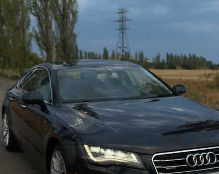Синий Ауди A7 Sportback, объемом двигателя 3 л и пробегом 119 тыс. км за 18000 $, фото 2 на Automoto.ua
