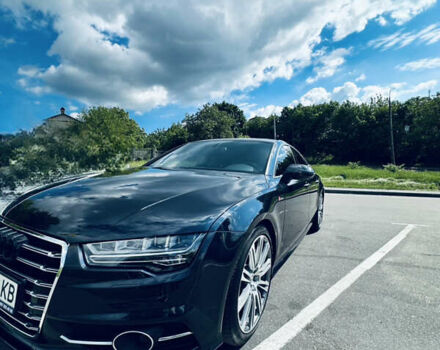 Синий Ауди A7 Sportback, объемом двигателя 3 л и пробегом 77 тыс. км за 27350 $, фото 4 на Automoto.ua