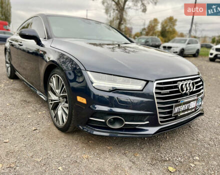 Синий Ауди A7 Sportback, объемом двигателя 3 л и пробегом 209 тыс. км за 22500 $, фото 48 на Automoto.ua