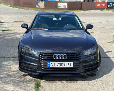 Синій Ауді A7 Sportback, об'ємом двигуна 3 л та пробігом 115 тис. км за 23900 $, фото 5 на Automoto.ua