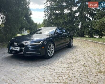 Синий Ауди A7 Sportback, объемом двигателя 3 л и пробегом 162 тыс. км за 19999 $, фото 1 на Automoto.ua