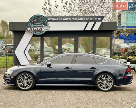 Синий Ауди A7 Sportback, объемом двигателя 3 л и пробегом 209 тыс. км за 22500 $, фото 2 на Automoto.ua