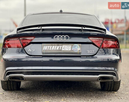 Синий Ауди A7 Sportback, объемом двигателя 3 л и пробегом 209 тыс. км за 22500 $, фото 12 на Automoto.ua