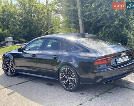 Синій Ауді A7 Sportback, об'ємом двигуна 3 л та пробігом 115 тис. км за 23900 $, фото 2 на Automoto.ua