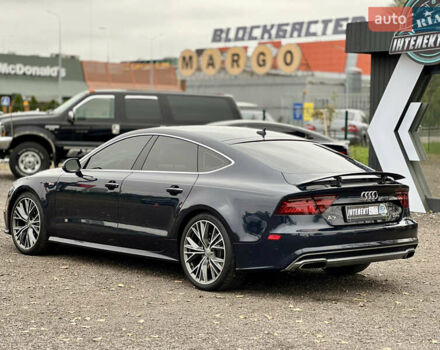 Синий Ауди A7 Sportback, объемом двигателя 3 л и пробегом 209 тыс. км за 22500 $, фото 3 на Automoto.ua