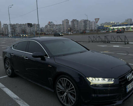 Ауди A7 Sportback 2015 в Киеве на Automoto.ua Синий Ауди A7 Sportback, объемом двигателя 3 л и пробегом 128 тыс. км за 25500 $, фото 3 на Automoto.ua