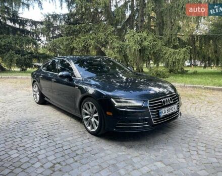 Синий Ауди A7 Sportback, объемом двигателя 3 л и пробегом 162 тыс. км за 19999 $, фото 2 на Automoto.ua