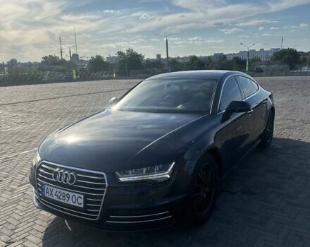 Синий Ауди A7 Sportback, объемом двигателя 2.8 л и пробегом 200 тыс. км за 21000 $, фото 2 на Automoto.ua