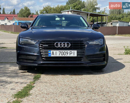 Синій Ауді A7 Sportback, об'ємом двигуна 3 л та пробігом 115 тис. км за 23900 $, фото 6 на Automoto.ua