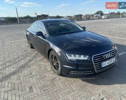 Синий Ауди A7 Sportback, объемом двигателя 2.8 л и пробегом 200 тыс. км за 21000 $, фото 1 на Automoto.ua
