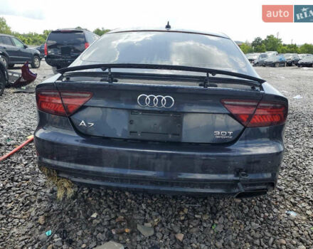 Синий Ауди A7 Sportback, объемом двигателя 3 л и пробегом 245 тыс. км за 11600 $, фото 5 на Automoto.ua