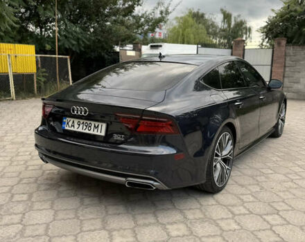 Синий Ауди A7 Sportback, объемом двигателя 3 л и пробегом 175 тыс. км за 22500 $, фото 2 на Automoto.ua