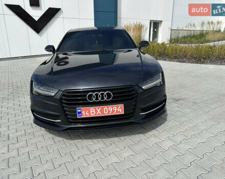 Синий Ауди A7 Sportback, объемом двигателя 3 л и пробегом 101 тыс. км за 22500 $, фото 4 на Automoto.ua