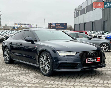 Синий Ауди A7 Sportback, объемом двигателя 3 л и пробегом 188 тыс. км за 21490 $, фото 11 на Automoto.ua