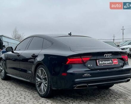 Синий Ауди A7 Sportback, объемом двигателя 3 л и пробегом 188 тыс. км за 21490 $, фото 5 на Automoto.ua