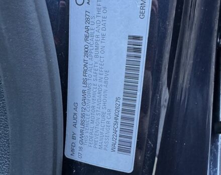 Синій Ауді A7 Sportback, об'ємом двигуна 3 л та пробігом 188 тис. км за 564 $, фото 19 на Automoto.ua