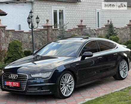 Синій Ауді A7 Sportback, об'ємом двигуна 3 л та пробігом 127 тис. км за 32000 $, фото 2 на Automoto.ua