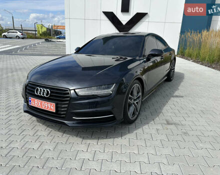 Синий Ауди A7 Sportback, объемом двигателя 3 л и пробегом 101 тыс. км за 22500 $, фото 3 на Automoto.ua