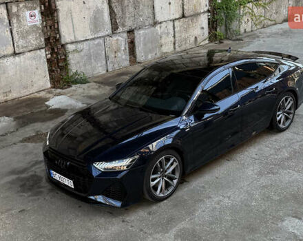 Синий Ауди A7 Sportback, объемом двигателя 3 л и пробегом 61 тыс. км за 53500 $, фото 3 на Automoto.ua