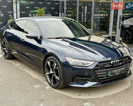 Синій Ауді A7 Sportback, об'ємом двигуна 3 л та пробігом 48 тис. км за 59900 $, фото 3 на Automoto.ua