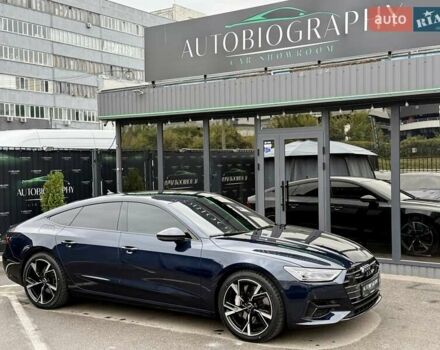 Синій Ауді A7 Sportback, об'ємом двигуна 3 л та пробігом 48 тис. км за 59900 $, фото 5 на Automoto.ua