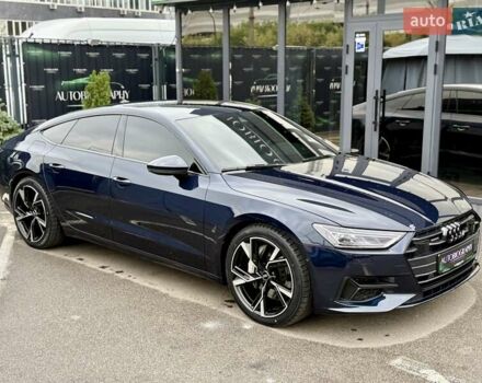 Синій Ауді A7 Sportback, об'ємом двигуна 3 л та пробігом 48 тис. км за 59900 $, фото 4 на Automoto.ua