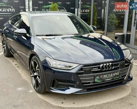 Синій Ауді A7 Sportback, об'ємом двигуна 3 л та пробігом 48 тис. км за 59900 $, фото 2 на Automoto.ua