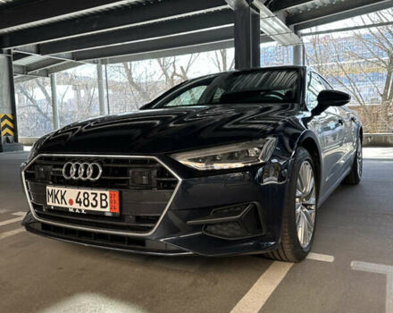 Синий Ауди A7 Sportback, объемом двигателя 3 л и пробегом 25 тыс. км за 80000 $, фото 1 на Automoto.ua