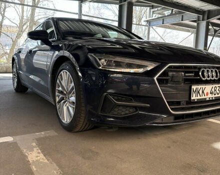 Синий Ауди A7 Sportback, объемом двигателя 3 л и пробегом 25 тыс. км за 80000 $, фото 2 на Automoto.ua