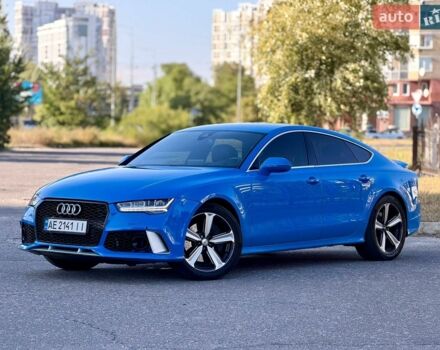 Синий Ауди A7 Sportback, объемом двигателя 3 л и пробегом 210 тыс. км за 12000 $, фото 1 на Automoto.ua