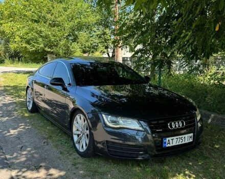 Синий Ауди A7 Sportback, объемом двигателя 3 л и пробегом 205 тыс. км за 12900 $, фото 1 на Automoto.ua