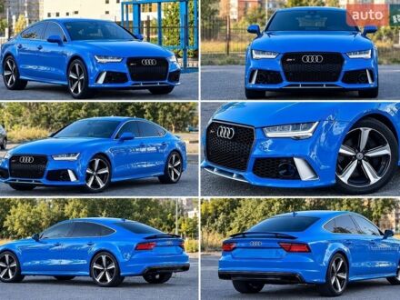 Синий Ауди A7 Sportback, объемом двигателя 3 л и пробегом 216 тыс. км за 13500 $, фото 1 на Automoto.ua
