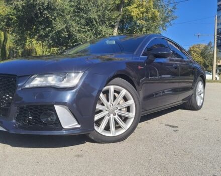 Синий Ауди A7 Sportback, объемом двигателя 3 л и пробегом 197 тыс. км за 15048 $, фото 1 на Automoto.ua