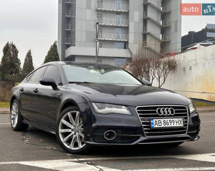 Синий Ауди A7 Sportback, объемом двигателя 2.97 л и пробегом 130 тыс. км за 20550 $, фото 1 на Automoto.ua