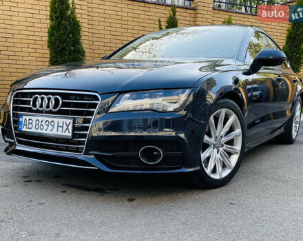 Синий Ауди A7 Sportback, объемом двигателя 2.97 л и пробегом 128 тыс. км за 22900 $, фото 1 на Automoto.ua