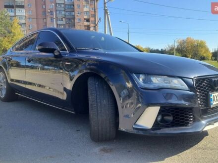 Синий Ауди A7 Sportback, объемом двигателя 3 л и пробегом 197 тыс. км за 14999 $, фото 1 на Automoto.ua