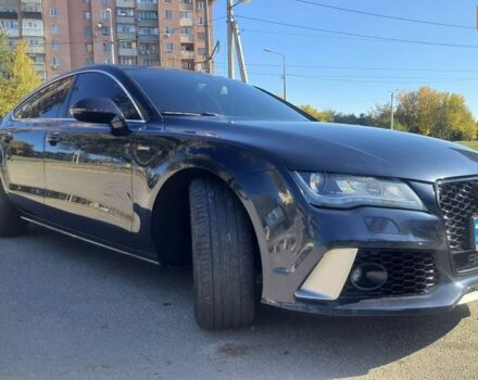 Синий Ауди A7 Sportback, объемом двигателя 3 л и пробегом 197 тыс. км за 14999 $, фото 1 на Automoto.ua