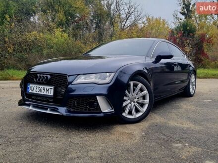 Синий Ауди A7 Sportback, объемом двигателя 3 л и пробегом 197 тыс. км за 14999 $, фото 1 на Automoto.ua