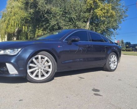 Синий Ауди A7 Sportback, объемом двигателя 3 л и пробегом 197 тыс. км за 14999 $, фото 1 на Automoto.ua