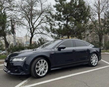 Синій Ауді A7 Sportback, об'ємом двигуна 3 л та пробігом 160 тис. км за 16999 $, фото 1 на Automoto.ua