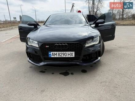 Синий Ауди A7 Sportback, объемом двигателя 2.97 л и пробегом 253 тыс. км за 17800 $, фото 1 на Automoto.ua