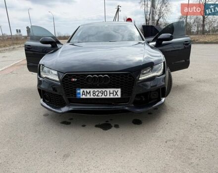 Синий Ауди A7 Sportback, объемом двигателя 2.97 л и пробегом 253 тыс. км за 17800 $, фото 1 на Automoto.ua