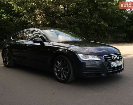 Синий Ауди A7 Sportback, объемом двигателя 3 л и пробегом 202 тыс. км за 15500 $, фото 1 на Automoto.ua