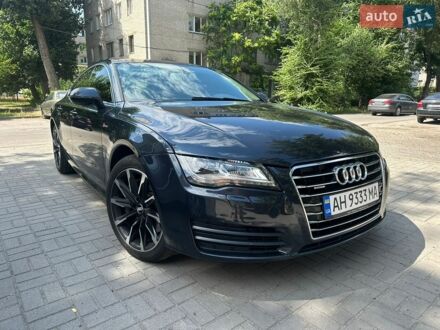 Синий Ауди A7 Sportback, объемом двигателя 3 л и пробегом 141 тыс. км за 14999 $, фото 1 на Automoto.ua