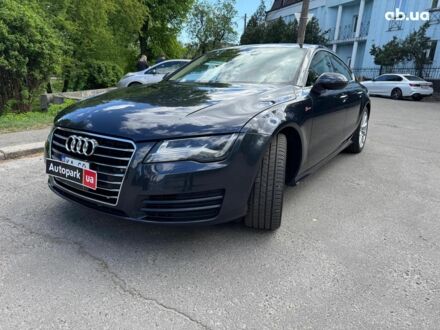 Ауді A7 Sportback 2014 у Києві на Automoto.ua Синій Ауді A7 Sportback, об'ємом двигуна 3 л та пробігом 108 тис. км за 22290 $, фото 1 на Automoto.ua